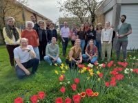Les participants du projet ANR Veg&Lait rassemblés devant le STLO